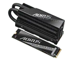 AORUS Gen5 NVME 1TB up to 11700/9500 MB/s Read/Write 2