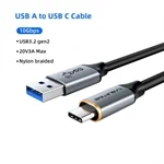 CableTime USB3.1 to C 10Gbps 20V/3A 1M Black 5