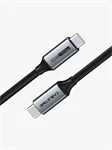 CableTime USB 3.2 Gen 2 Type-C to Type-C Cable 20Gbps 100W 4K60Hz 2M Black CU20L