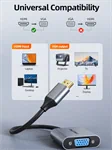 CableTime HDMI to VGA Adapter Full HD 1080P 0.15M Black CP53G 2