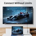 CableTime HDMI 2.0 Extension Cable 4K60Hz HDMI Male to Female 2M Black CH25L 3