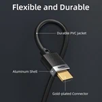 CableTime HDMI 2.0 Cable 4K60Hz 18Gbps 1M Black CH24H 2