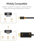 CableTime Mini DisplayPort to HDMI Cable 4K 30Hz 1.8M CD50K 2