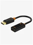 Cable Time DisplayPort Male to HDMI Female Adapter 4K 30Hz 0.2M CP21B