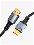 Cable Time DisplayPort 2.1 Cable 16K 60Hz 8K 120Hz 4K 240Hz 80Gbps 3M Black 2