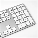 Matias Wireless USB-C Keyboard for Mac Silver FK416DCS