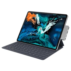 Hyper 4-in-1 USB-C Hub for iPad Pro Silver