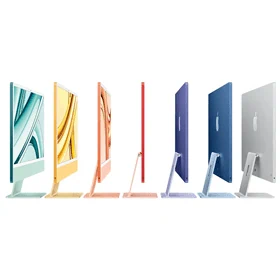 Apple 24inch iMac with Retina 4.5K display: Apple M3 chip with 8‑core CPU and 8‑core GPU,8GB, 256GB SSD