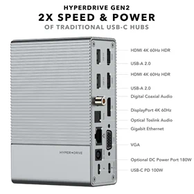 HyperDrive GEN2 18-in-1 USB-C Hub