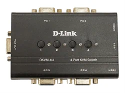 מתג D-LINK DKVM-4U