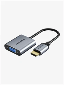 CableTime HDMI to VGA Adapter Full HD 1080P 0.15M Black CP53G