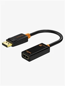 Cable Time DisplayPort Male to HDMI Female Adapter 4K 30Hz 0.2M CP21B