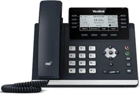 Yealink T43U SIP IP Phone 3.7" LCD 12 SIP Dual USB Gigabit PoE