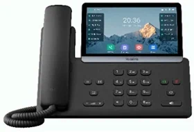 Yealink T77U SIP IP Phone 7" Touchscreen Color LCD 16 SIP Gigabit PoE BLF EXP55 Support