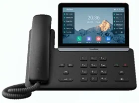 Yealink T87W SIP IP Phone 7" Touchscreen Color LCD Wi-Fi 6 Bluetooth Linux 16 SIP Gigabit PoE EXP55