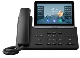 Yealink T88W Android 13 SIP IP Phone 7" Touchscreen 1024x600 Wi-Fi 6 Bluetooth AI Noise Cancellation Gigabit PoE EXP55