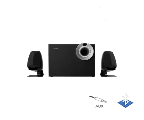Edifier M201BT 2.1 34W RMS BT 5.0 AUX Black