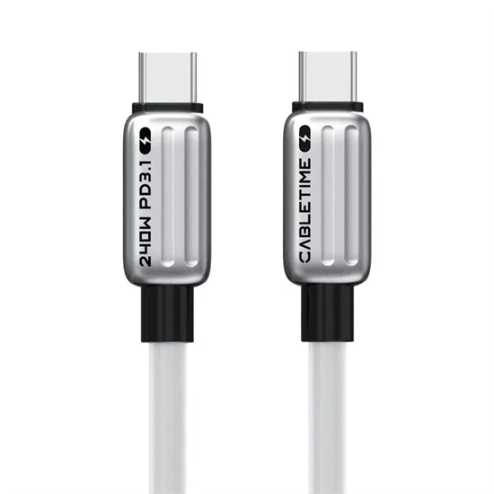 CableTime USB-C to USB-C Cable 240W 480Mbps 1M