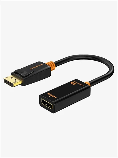 Cable Time DisplayPort Male to HDMI Female Adapter 4K 30Hz 0.2M CP21B