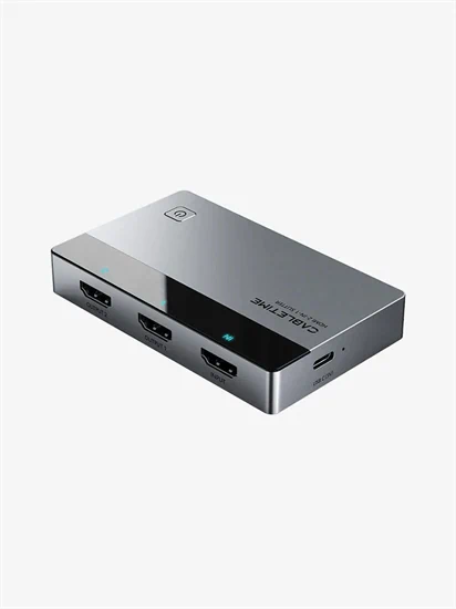 CableTime 1-IN-2 HDMI Splitter 4K60Hz HDMI Splitter