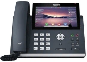 Yealink T48U SIP IP Phone 7" Touchscreen Color LCD 16 SIP Dual USB Gigabit PoE