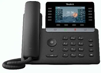 Yealink T74W SIP IP Phone 4.3" Color LCD Wi-Fi 6 Bluetooth 16 SIP Gigabit PoE EXP55