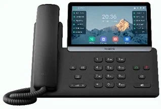 Yealink T77U SIP IP Phone 7" Touchscreen Color LCD 16 SIP Gigabit PoE BLF EXP55 Support