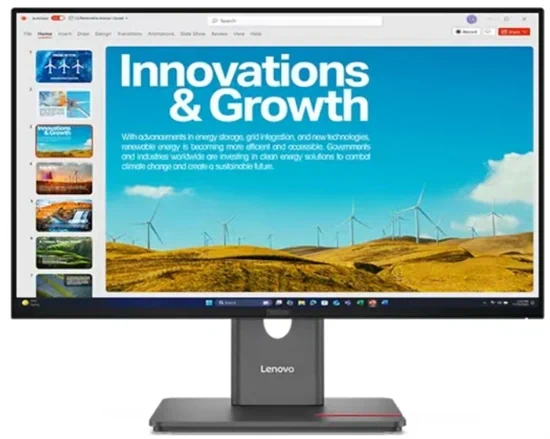 Lenovo ThinkVision P24QD-40 23.8" QHD IPS USB-C RJ45 120Hz 3Y